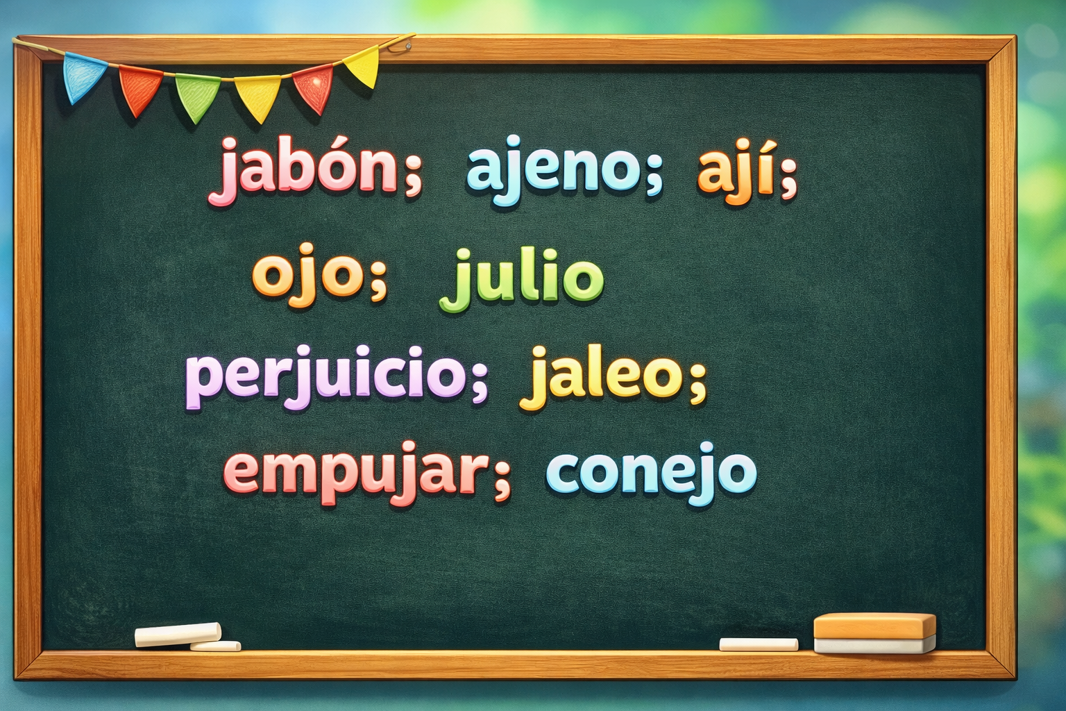 A pronúncia do “J” em espanhol